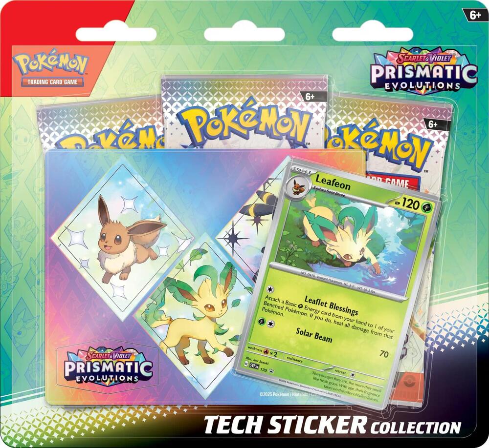 Prismatic Evolutions Sticker Collection