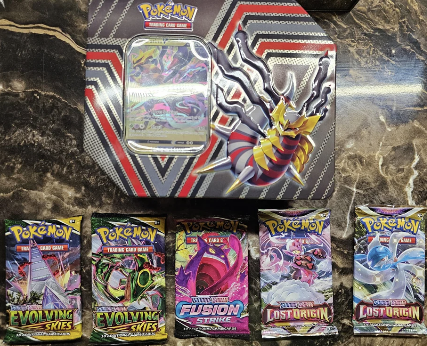 Hidden Potential Giratina Tin