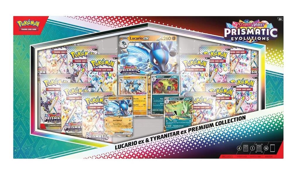 Prismatic Evolutions Lucario  Premium Collection