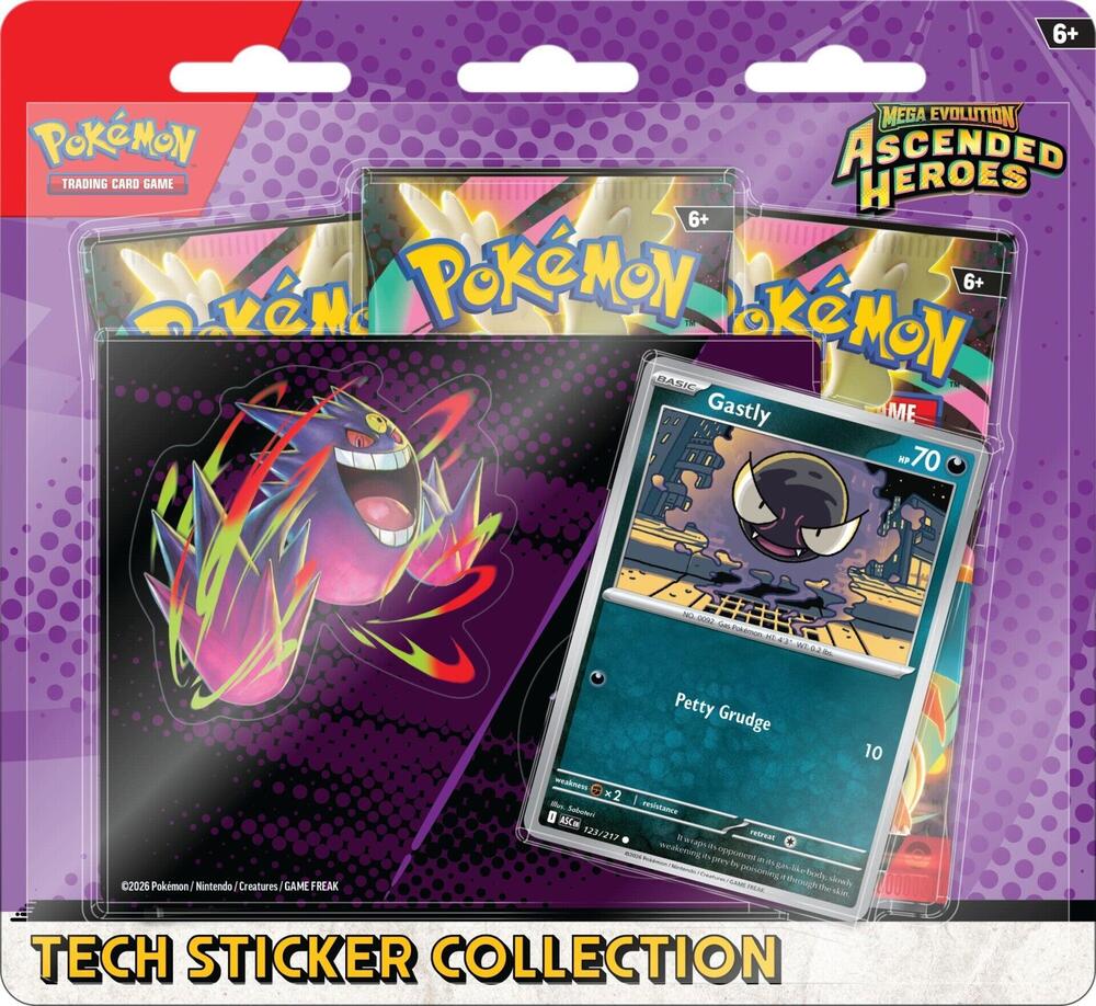 Ascended Heroes Sticker 3 Pack Blister