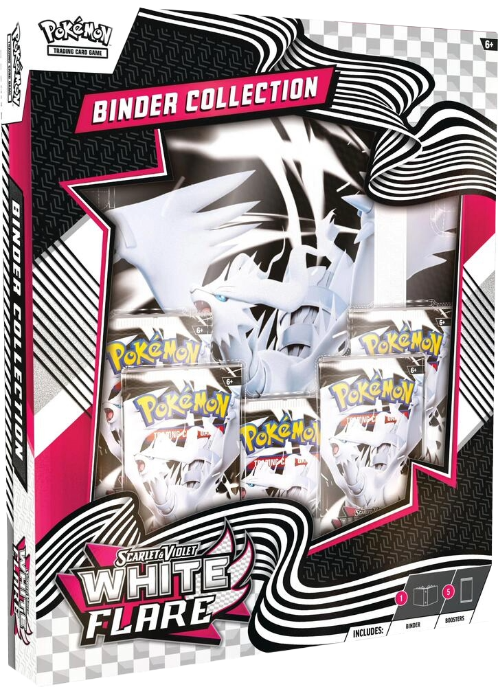 White Flare Binder Collection